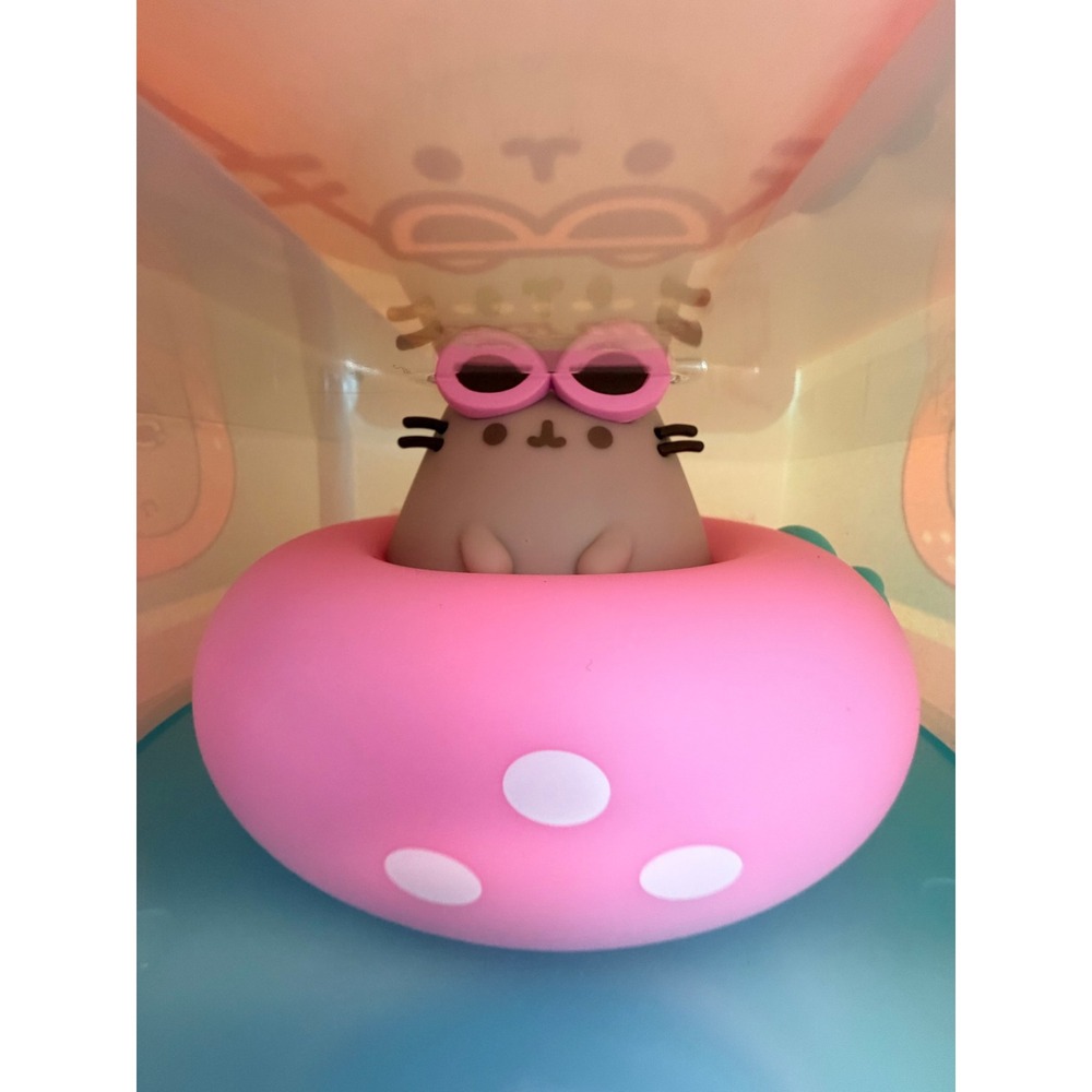 Pusheen Pool Float Vinyl Figure CultureFly Pusheen Box Exclusive Pink Sunglasses